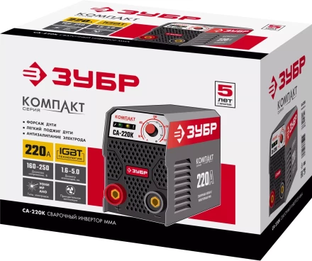 Сварочный инвертор ММА СА-220К серия МАСТЕР купить в Екатеринбурге