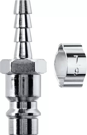 Переходники KRAFTOOL штуцер елочка - рапид штуцер (папа) 06597-06 купить в Екатеринбурге