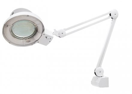 Лупа с подсветкой 3-х кратная D 125 мм со струбцинным креплением к столу MATRIX 913625 купить в Екатеринбурге