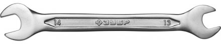 Ключ ЗУБР &quot;МАСТЕР&quot; гаечный рожковый, Cr-V сталь, хромированный, 13х14мм 27010-13-14 купить в Екатеринбурге
