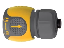 Соединитель для шланга 1/2&quot; двухкомпонентный PALISAD LUXE 66243