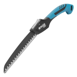 Пила садовая складная, 190 мм,  SK5, 3D зуб, тефлон. покрытие, обрезиненная рукоятка, LUXE// Palisad 60425