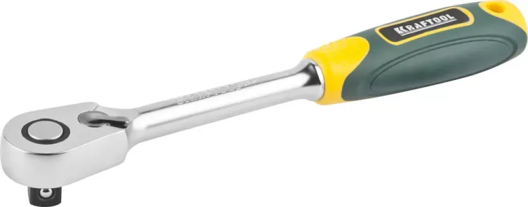Трещотка для торцовых головок KRAFTOOL "PRO", Сr-V сталь, 60 зубцов, 1/2" 27794-1/2_z02 купить в Екатеринбурге
