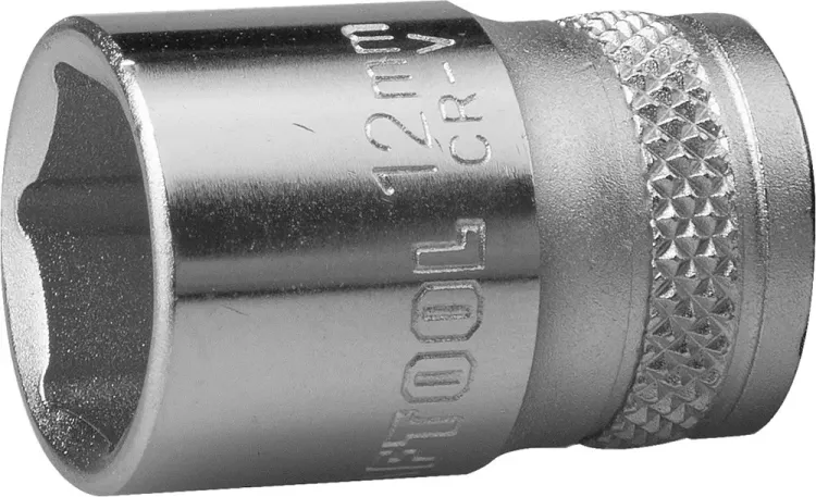 Торцовая головка KRAFTOOL "INDUSTRIE QUALITAT", Cr-V, FLANK, хромосатинированная, 1/4", 12 мм 27815-12_z01 купить в Екатеринбурге