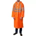 Плащ-дождевик ЗУБР 11617-56, сигнальный цвет, нейлоновый на молнии, размер 56-58 11617-56 купить в Екатеринбурге