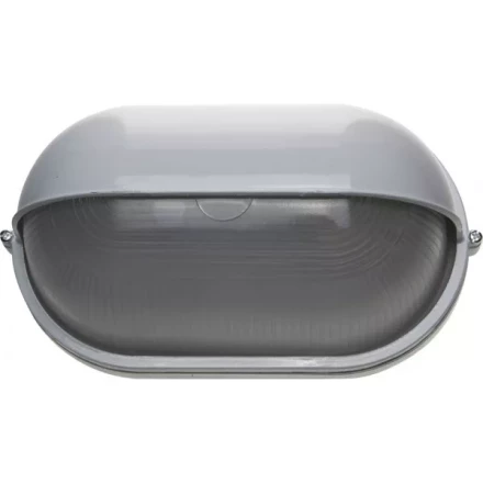 Светильник уличный СВЕТОЗАР влагозащищенный с верхним декоративным кожухом, овал, цвет белый, 100Вт SV-57223-W купить в Екатеринбурге