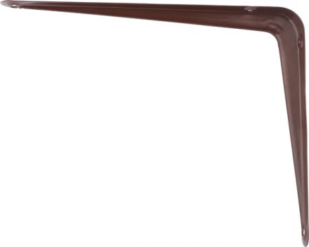 Кронштейн угловой с ребром 200х250 мм коричневый СИБРТЕХ 94026 купить в Екатеринбурге