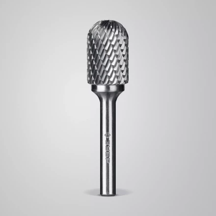 Зубр Твердосплавная борфреза C - цилиндр со сферическим концом, 16 х 25 мм (28802-16-25) купить в Екатеринбурге