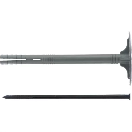 Дюбель &quot;Гриб&quot; для крепления утеплителя 90 мм 45 шт Сибртех 46032 купить в Екатеринбурге