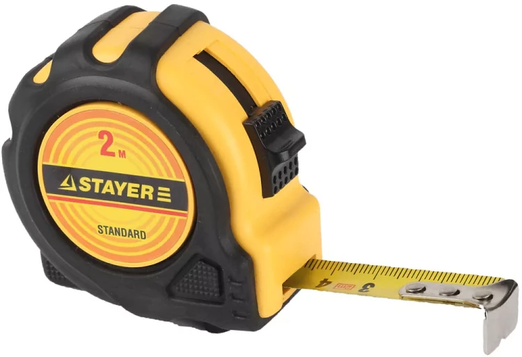 Рулетка STAYER "STANDARD" "TopTape", 2х16мм 34025-02 купить в Екатеринбурге