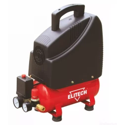 Компрессор безмасляный поршневой прямой привод Elitech КПБ 190/6