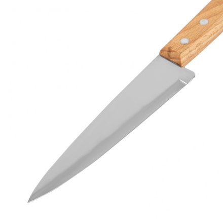 Нож поварской 240 мм, лезвие 130 мм, деревянная рукоятка// Hausman 79158 купить в Екатеринбурге
