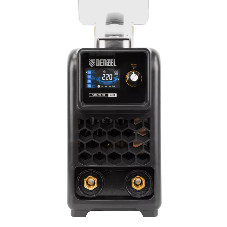Аппарат инвертор. дуговой сварки SDM-220 Top, 220 А, ПВ 60%// Denzel 94357 купить в Екатеринбурге