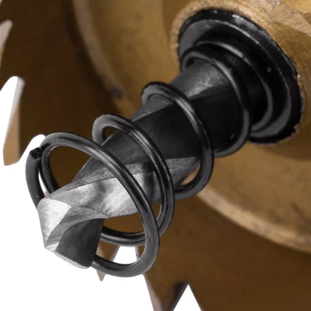 Коронка по металлу HSS, 38 мм, нитридтитановое покрытие Denzel 724111 купить в Екатеринбурге