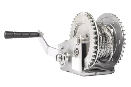 Лебедка ручная TOR ЛН-2500 (LHW) г/п 1,0 т длина троса 10 м (серия G) 11312 купить в Екатеринбурге