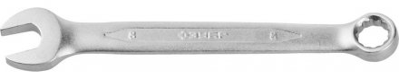 Ключ ЗУБР &quot;ПРОФИ&quot; гаечный комбинированный, Cr-V сталь, хромированный, 8мм 27022-08 купить в Екатеринбурге