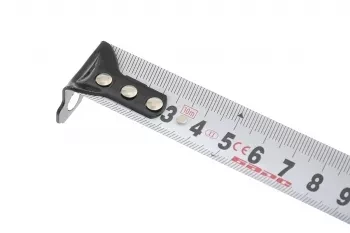 Рулетка Вектор 10 м х 25 мм, утолщенное полотно, магнитный зацеп, обрезиненный корпус  БАРС 32544 купить в Екатеринбурге