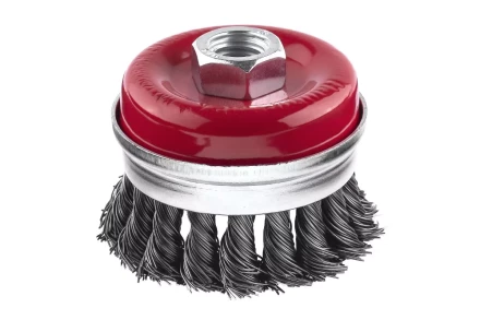 Кордщетка HAMMER чаша 65мм для УШМ витая сталь (207-109) купить в Екатеринбурге