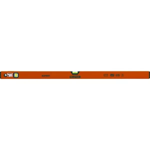 Уровень коробчатый "EXPERT", KRAFTOOL 34710-100, 2 ампулы, 0,5 мм/м, 1000мм 34710-100_z01 купить в Екатеринбурге