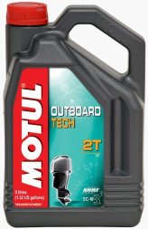 Масло Motul Outboard Tech 2T 5 литров