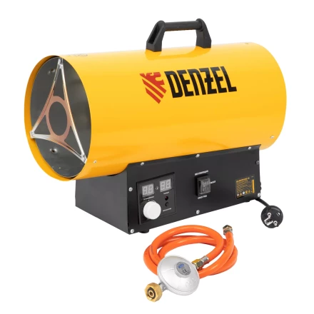 Газовая тепловая пушка GHG-15i, 15 кВт, цифровой термостат, пропан-бутан// Denzel 96478 купить в Екатеринбурге