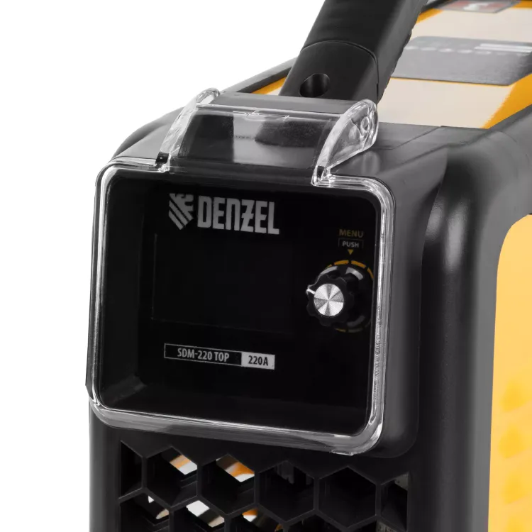 Аппарат инвертор. дуговой сварки SDM-220 Top, 220 А, ПВ 60% кейс// Denzel 94358 купить в Екатеринбурге