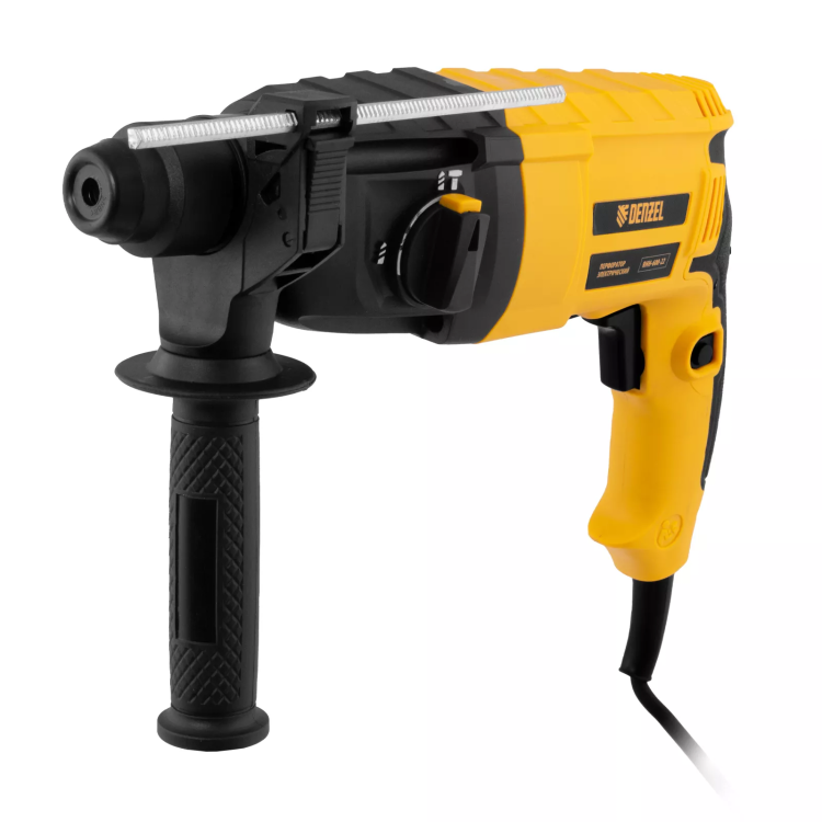Перфоратор электрический Denzel RHH-600-22, SDS-plus, 600 Вт, 2,5 Дж, 2 реж. 26602 купить в Екатеринбурге
