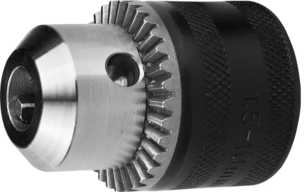 Патрон ЗУБР &quot;ЭКСПЕРТ&quot; цельнометаллический для дрели, с ключом, 10мм, 1/2&quot; 2908-10-1/2_z01 купить в Екатеринбурге