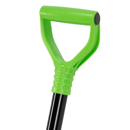 Лопата для уборки снега пластиковая Palisad, 400х417х1390 мм, алюминиевый черенок, 61395 купить в Екатеринбурге