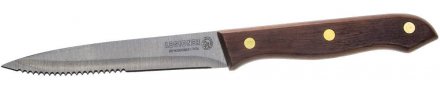 Нож LEGIONER &quot;GERMANICA&quot; для стейка, с деревянной ручкой, лезвие нерж 110мм 47834_z01 купить в Екатеринбурге