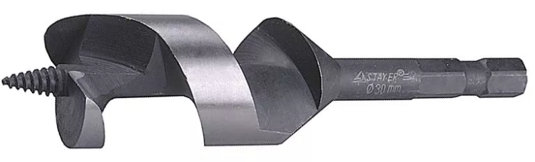 Сверло STAYER спиральное по дереву, шестигранный хвостовик, 27x130мм 29480-130-27 купить в Екатеринбурге