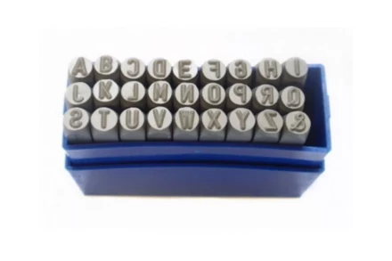 Клеймо буквенное 12мм латиница купить в Екатеринбурге