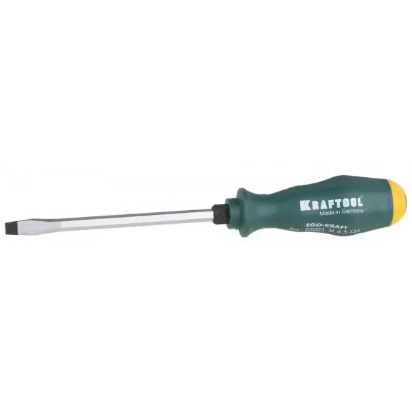 KRAFTOOL "EGO-KRAFT". Отвертка ударная, SL 25003-6.5-125 купить в Екатеринбурге