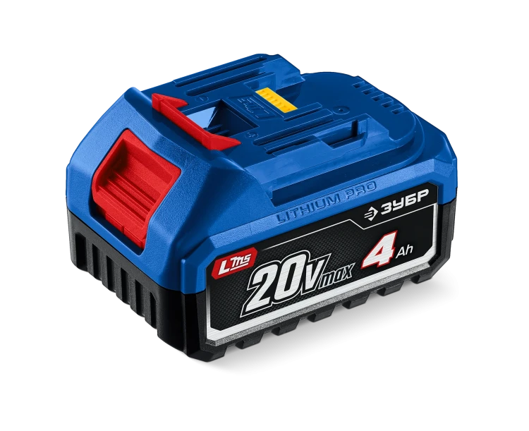 ЗУБР Power PRO, 20 В, 4.0 А/ч, аккумулятор LMS, ПРОФЕССИОНАЛ (BP-P-20-4) купить в Екатеринбурге
