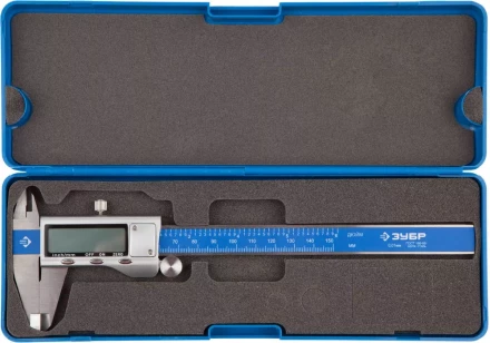 Штангенциркули электронные серия ЭКСПЕРТ ЗУБР ШЦЦ-I-150-0,01 купить в Екатеринбурге