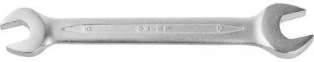 Ключ ЗУБР &quot;ПРОФИ&quot; гаечный рожковый, Cr-V сталь, хромированный, 10х12мм 27027-10-12 купить в Екатеринбурге