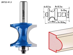 Фрезы полустержневые с подшипником серия ПРОФЕССИОНАЛ