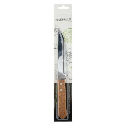 Нож  универсальный большой 295 мм, лезвие 165 мм, деревянная рукоятка// Hausman 79160 купить в Екатеринбурге