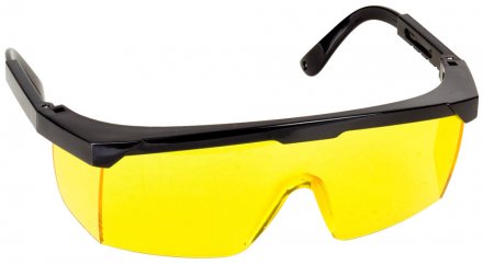 Очки STAYER &quot;MASTER&quot; защитные, желтые, поликарбонатная монолинза, регулируемые по длине дужки 2-110453 купить в Екатеринбурге