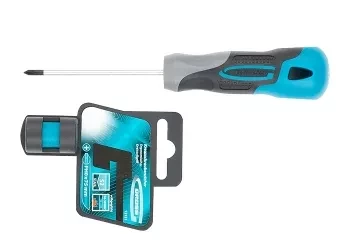 Отвертка PH0 x 75 мм, S2, трехкомпонентная рукоятка GROSS 12131 купить в Екатеринбурге