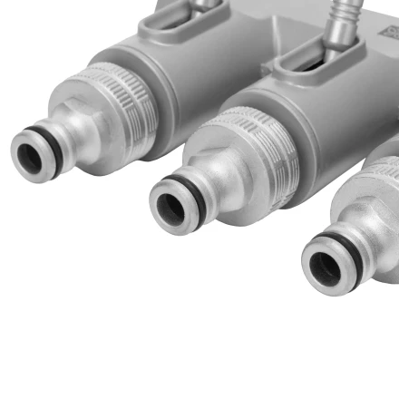 Разветвитель четырёхканальный Palisad 65833, с внутренней резьбой 3/4&quot;, алюминий, LUXE купить в Екатеринбурге