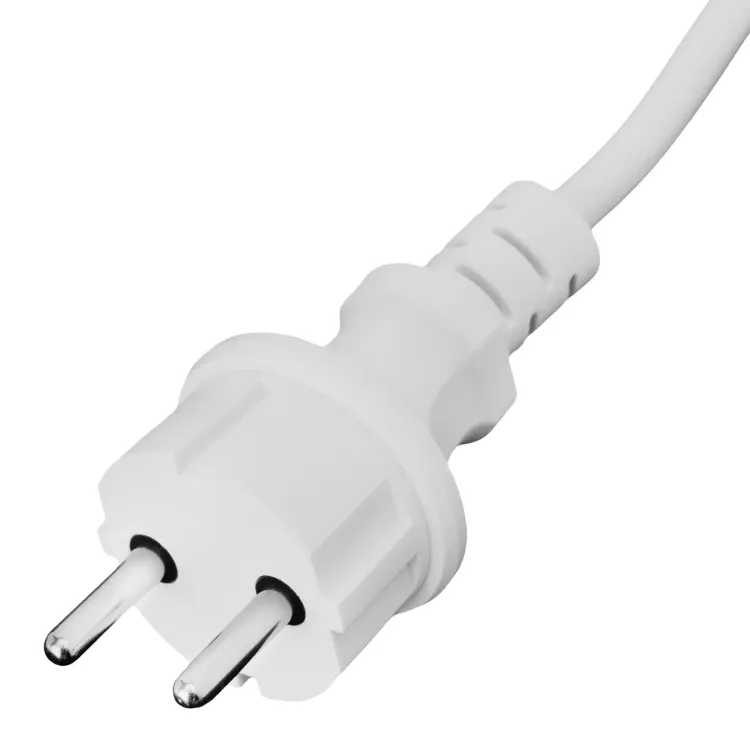 Шнур сетевой Denzel Energy Series, ПВС, 1,5 м, 2 x 1,5 мм, с неразборной вилкой, белый, 3 м, 37668 купить в Екатеринбурге