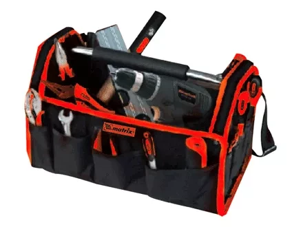 Переноска для инструмента каркасная 415мм*230мм*260мм MATRIX 90257 купить в Екатеринбурге