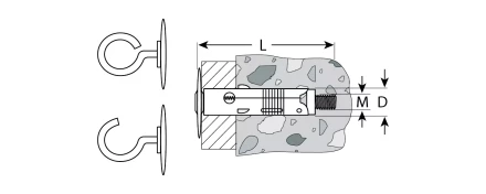 Анкеры облегченные с кольцом пакет серия Без серии купить в Екатеринбурге