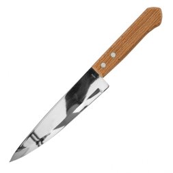 Нож поварской  310 мм, лезвие 180 мм, деревянная рукоятка// Hausman 79161