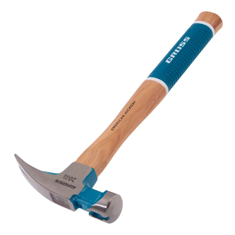 Молоток-гвоздодер,560 г Gross 10419, угол 75, магнит, обрезиненная рукоятка AMERICAN HICKORY купить в Екатеринбурге
