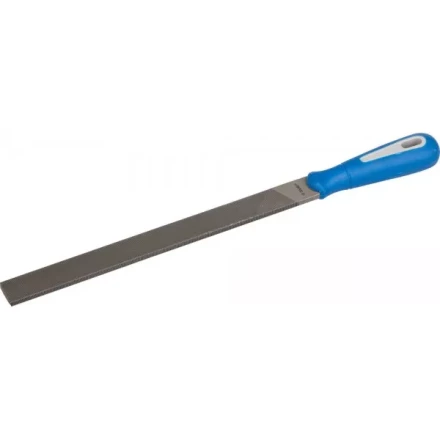 Напильник ЗУБР &quot;ЭКСПЕРТ&quot; плоский, двухкомпонентная рукоятка, № 1, 250мм 1611-25-1 купить в Екатеринбурге