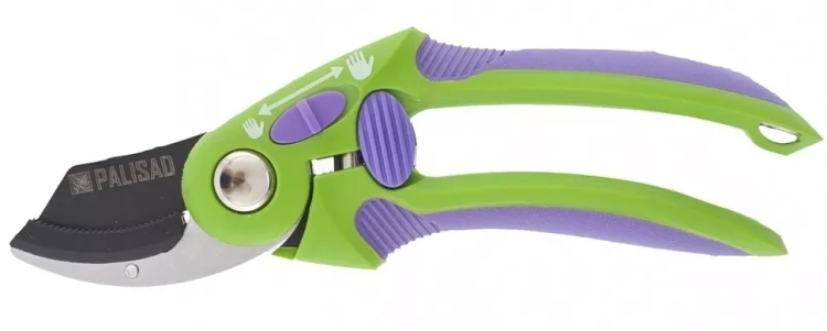 Секатор с наковальней регулировка захвата PALISAD артикул 60486 купить в Екатеринбурге