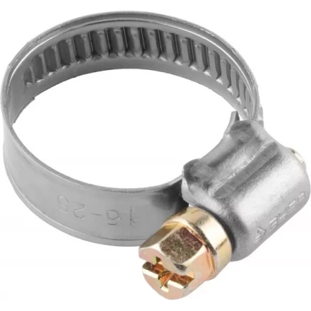 Хомуты ЗУБР &quot;ЭКСПЕРТ&quot;, нерж. сталь, накатная лента 9 мм, 10-16 мм, 200 шт 37820-10-16-200 купить в Екатеринбурге