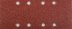 Лист шлифовальный универсальный STAYER &quot;MASTER&quot; на зажимах, 8 отверстий по краю, для ПШМ, Р40, 93х230мм, 5шт 35465-040 купить в Екатеринбурге
